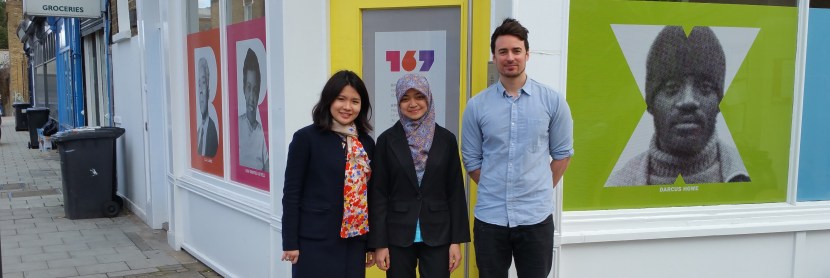 Researchers Edwina Prayogo, Nurul Rahmawati and Thomas Waterfall
